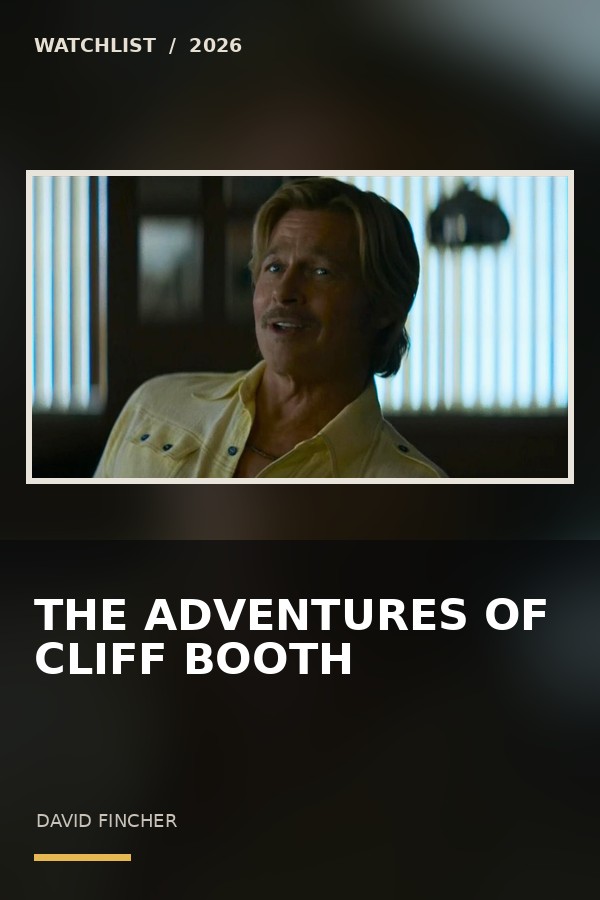 Cover: The Adventures of Cliff Booth